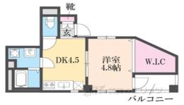 三栗三熊ハイツ間取り図面