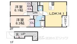 ファミーユ　ドゥ間取り図面