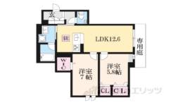 オーキッド　京都北山間取り図面