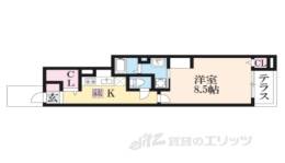 Ｂｅｌｌｅ　Ｖｉｌｌｅ　Ｂ―１間取り図面