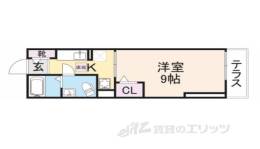 アルドゥル大和郡山間取り図面