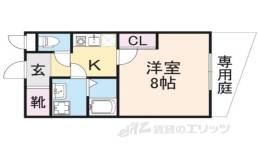 ボヌール津田駅前Ｂ棟間取り図面