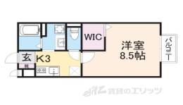 サンロイヤル　１間取り図面