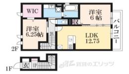サニーハイツ九条間取り図面
