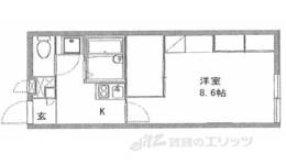 レオパレスバンビーノ間取り図面