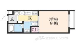 ＱＵＡＬＩＥ京大前間取り図面