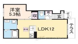 シャーメゾンランフォス間取り図面