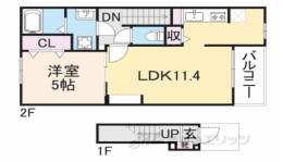 ルナ　ヒルズ間取り図面