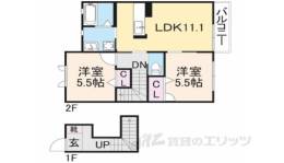 コーポラス　如月間取り図面