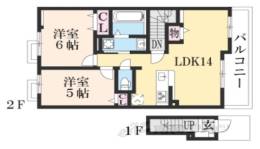 ヴィラココール１間取り図面
