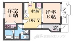 チェントロヴィレッジ２間取り図面