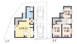 貸家間取り図面