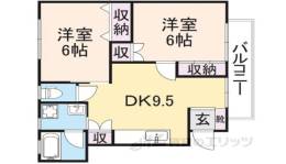 ハイツ久２間取り図面
