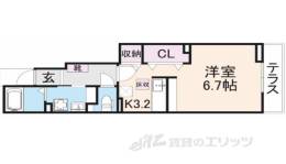 フォンテーヌＮ－Ｖ間取り図面