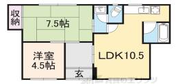 馬場アパート間取り図面