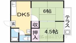 かたやまハイツ間取り図面