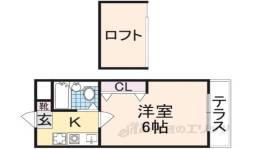 シティパレス生駒谷田町Ｐ７間取り図面