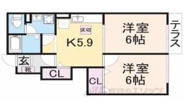グレイススクエアB棟間取り図面