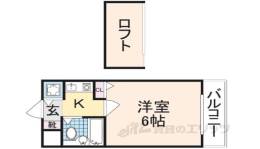 シティパレス生駒谷田町Ｐ６間取り図面