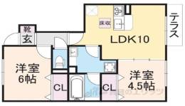 アムールさわ間取り図面