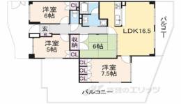 グラン・コート富雄間取り図面