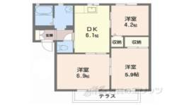 ジョイコートＢ間取り図面