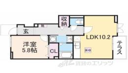 ベル・ブライトＳ間取り図面