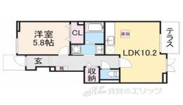 ベル・ブライトＳ間取り図面