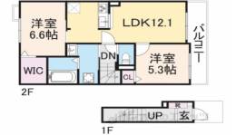 ベルオーブⅥ間取り図面