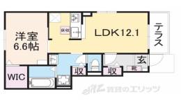 ベルオーブⅥ間取り図面