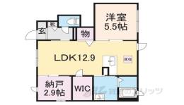 シャーメゾン　いぶき間取り図面