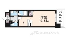 べラジオ烏丸御池２間取り図面