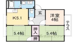 パティオA間取り図面