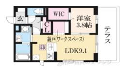 マルベリー瓜生２間取り図面