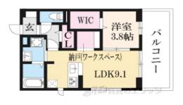 マルベリー瓜生２間取り図面