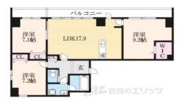 メゾン・ドゥ・レザン間取り図面
