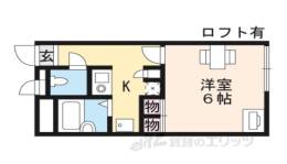 レオパレスエザーンス２間取り図面