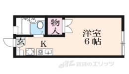 レオパレス法華寺間取り図面