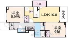 レジデンスピュア間取り図面