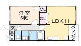 ピュアハイム　マキノ間取り図面