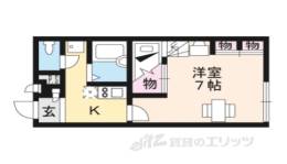 レオパレスメープルラック間取り図面