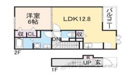 サンシャインフジ３間取り図面