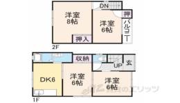 貸家間取り図面