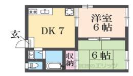 近江ハイツ間取り図面