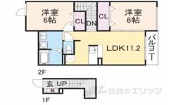 ベニッシモB間取り図面
