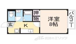 Ｄｅｌｔａ　Ｓｔｕｄｉｏ間取り図面
