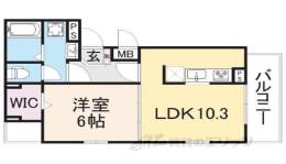 アビタシオン河瀬駅前間取り図面