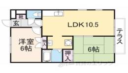 グリーンシャトレ２間取り図面