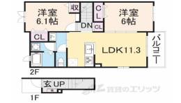グリーンハイム間取り図面