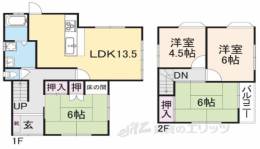 貸家間取り図面